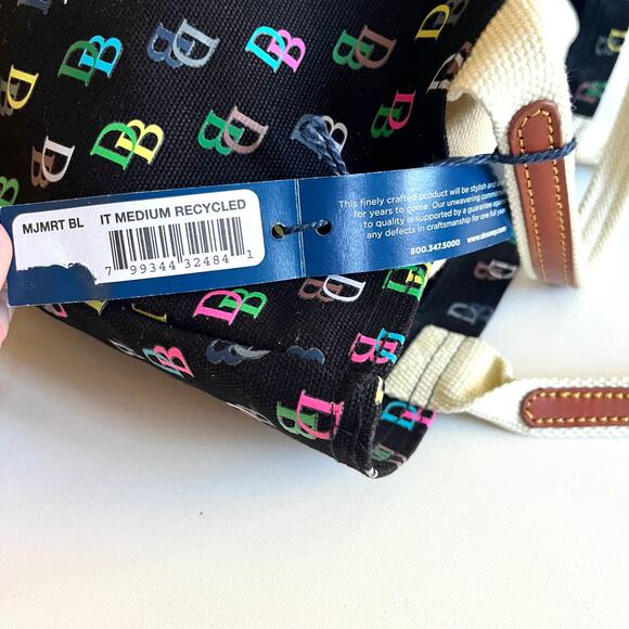 DOONEY & BOURKE NWT, “Recycle Fashionably” Everyday Tote, RARE - Picture 7 of 11